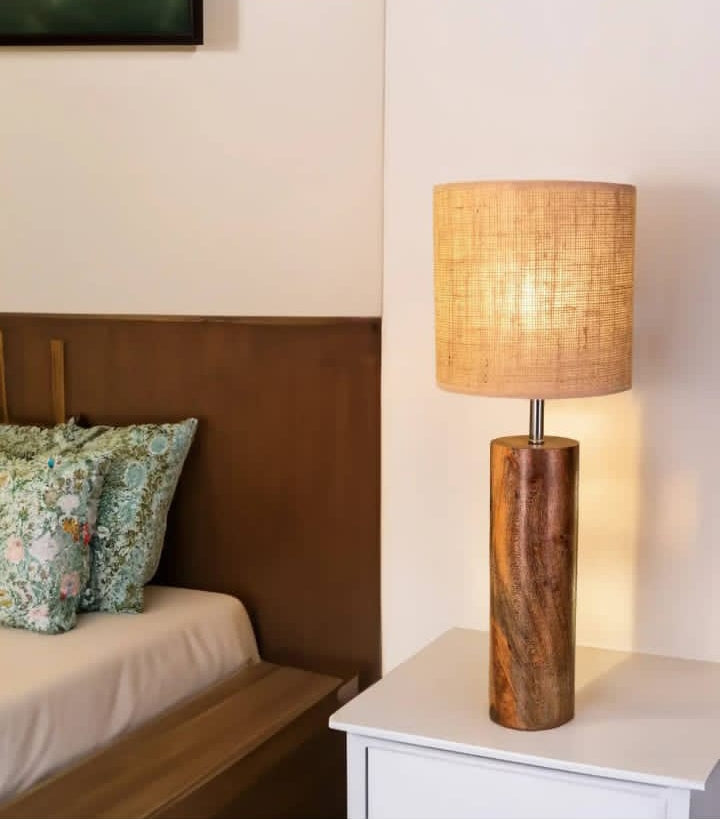 Decorative Wooden Table Lamp