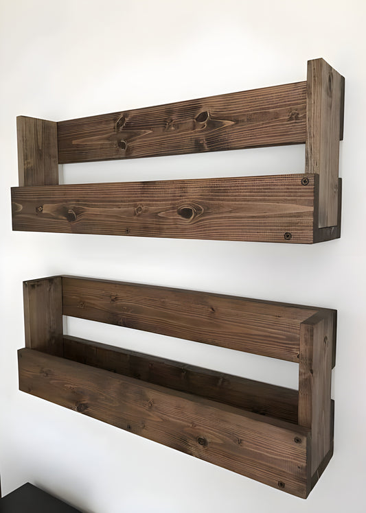 Wooden Floating Shelves