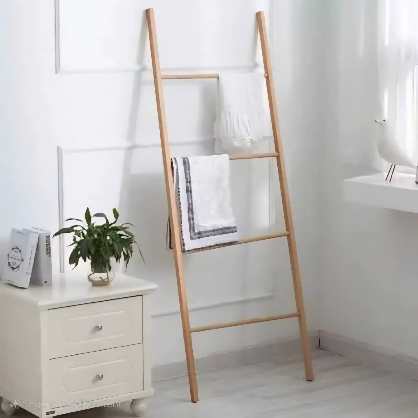 Decorative Wooden Ladder