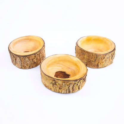 Wood Candle Coster